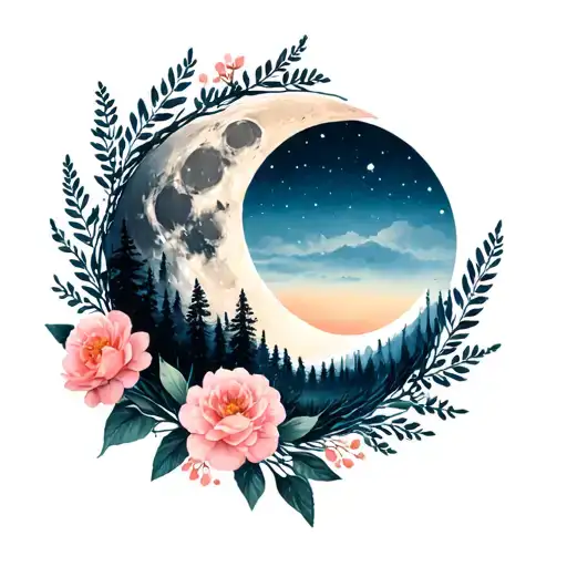 Forest Moon Beloved Floral