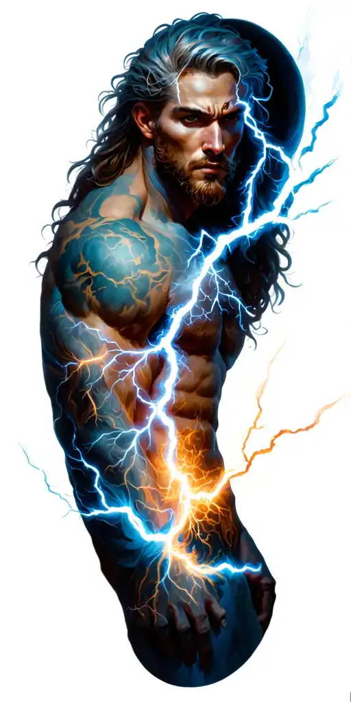 Zues God Of Lightning Bolt