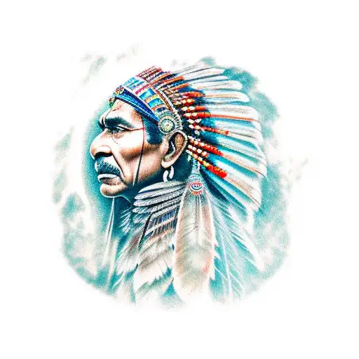 Indian Shaman Nature