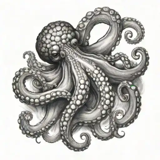 Octopus For The 5 Fingers Of The Hand
