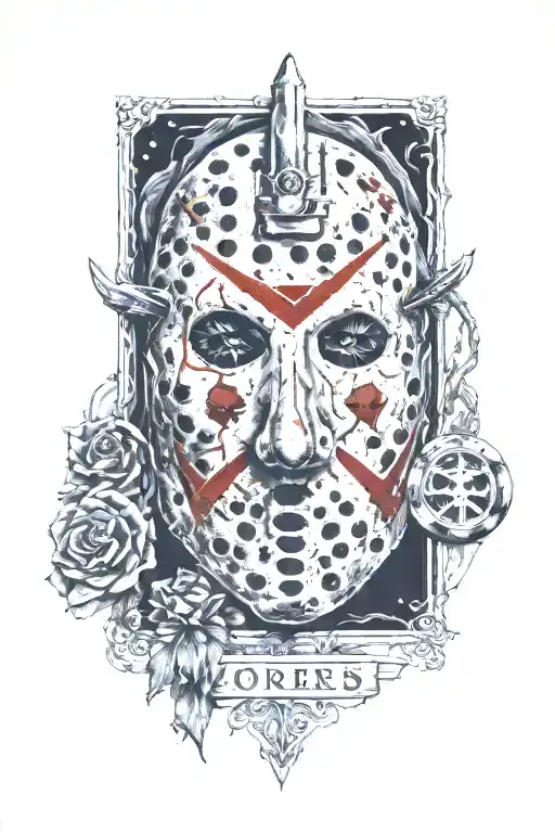 Jason Vorhees Tarot Card