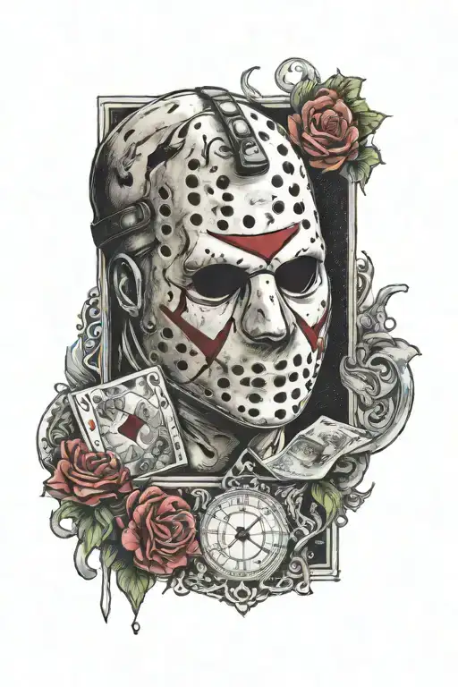 Jason Vorhees Tarot Card
