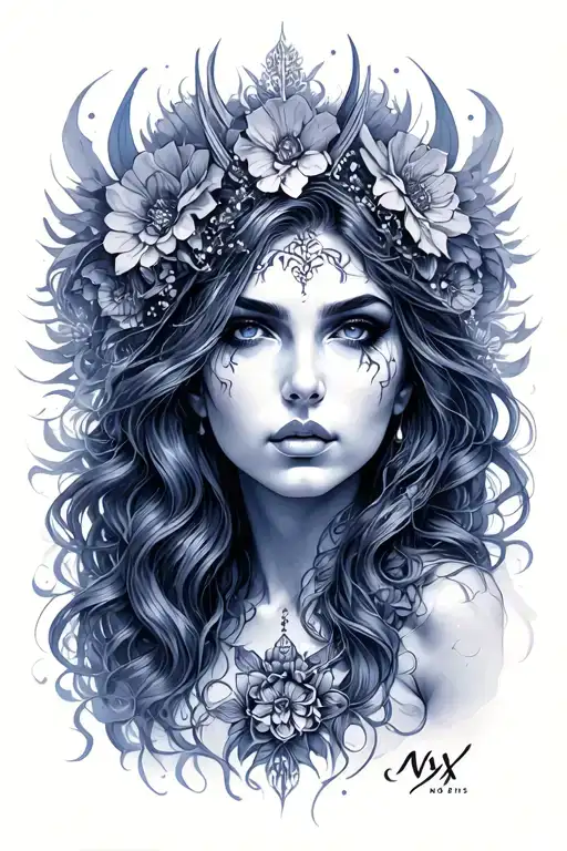 Nyx Goddess Surrounded