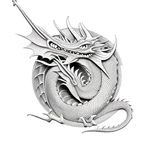 Dragons Mother And Daughter