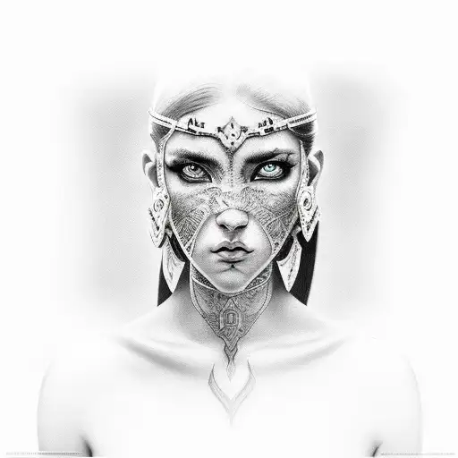 Female Warrior Potrait