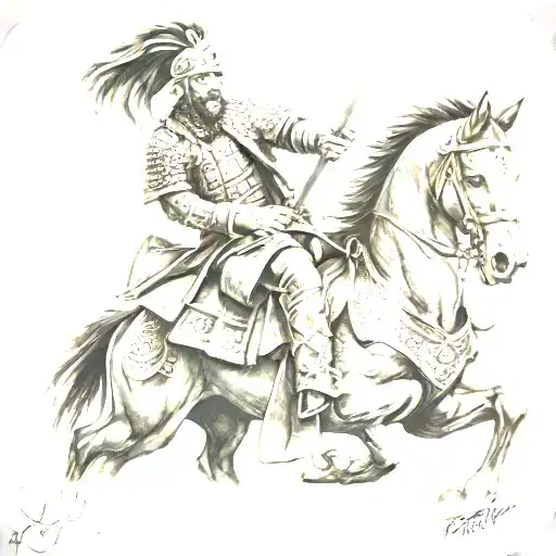 Turkish Warrior Riding