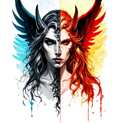 Half Demon Half Angel