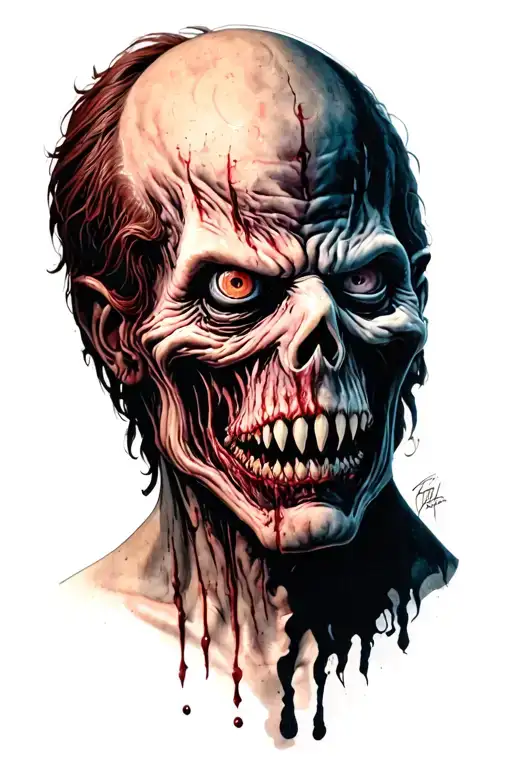 Half Man Half Monster Grim Dark Depression