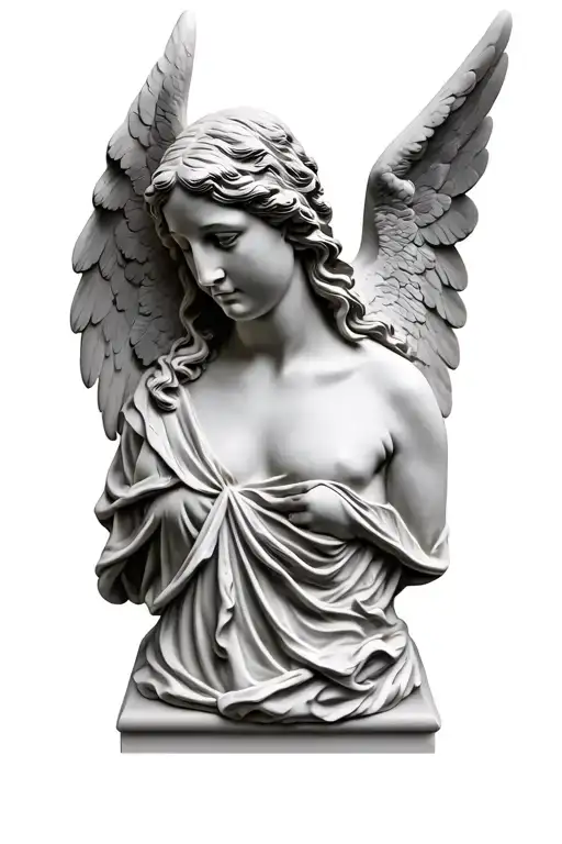 Angel Bust Sculpture