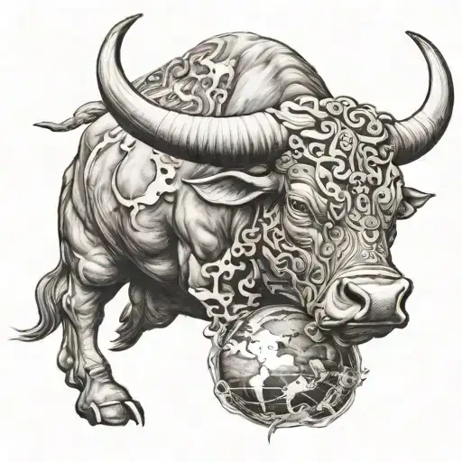 Bull And Earth And Fire