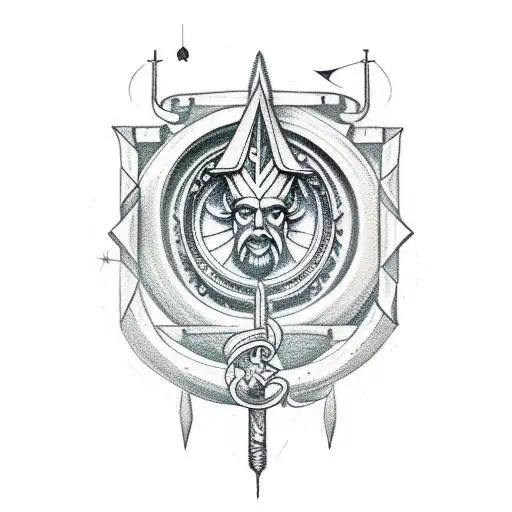 Zodiac Sign Libra With Sword