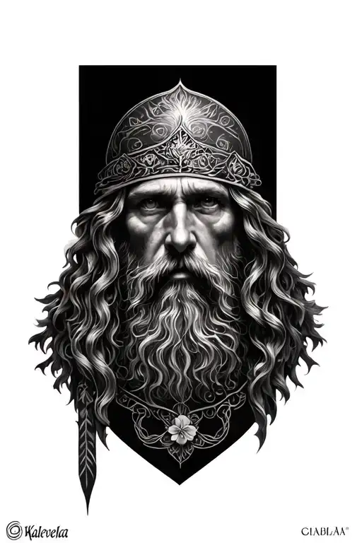 Kalevala Tattoo Design Inspired