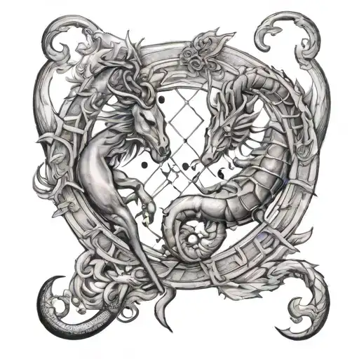 Zodiac Sagittarius And Scorpio