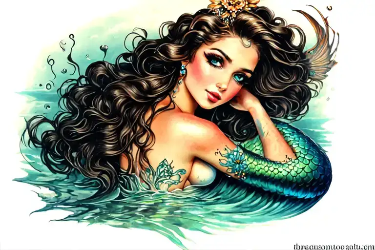 Pin Up Mermaid