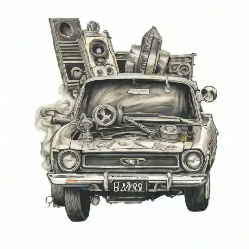 God And Music And Car