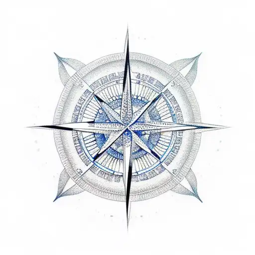 Ocean Wave Vessel Compass