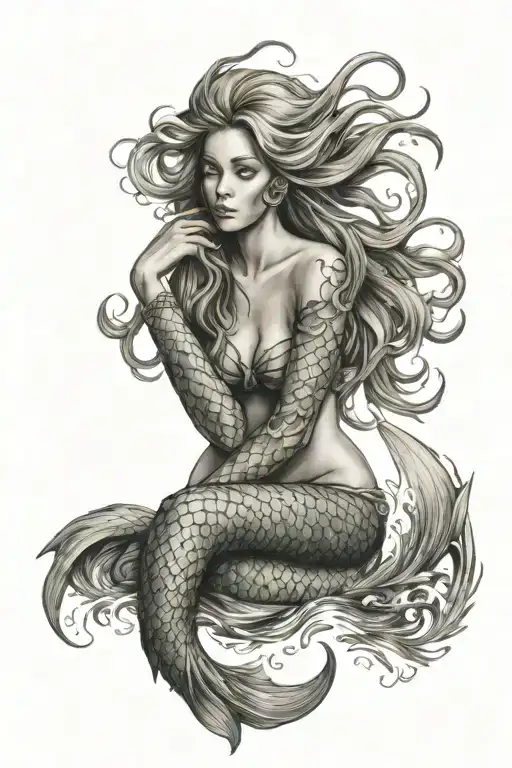 Mermaid Sitting
