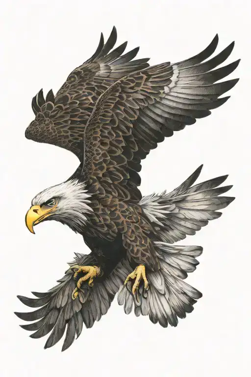 Eagle Flying