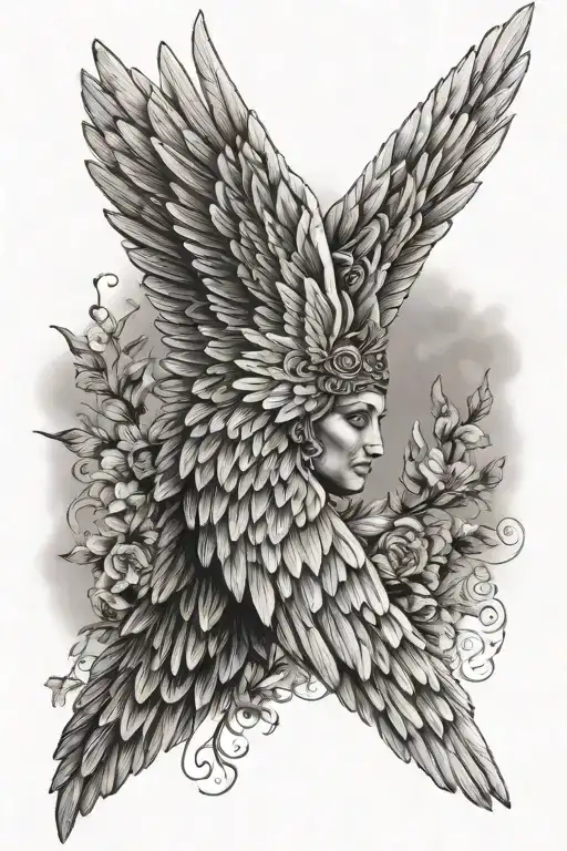 Greek Goddess Wing Made