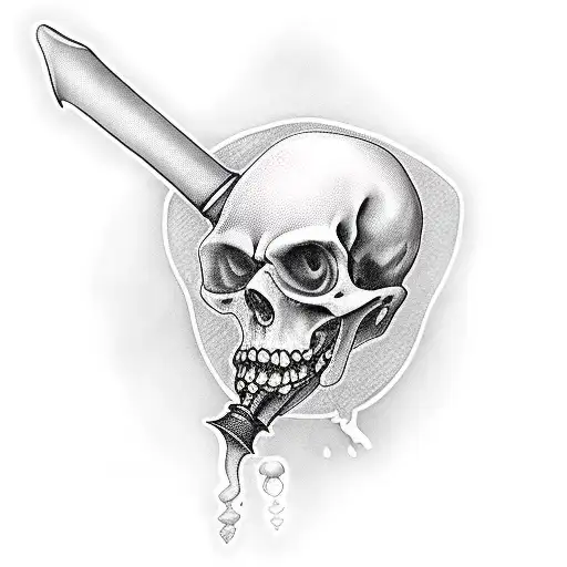 Grim Reaper With King Chess Piece