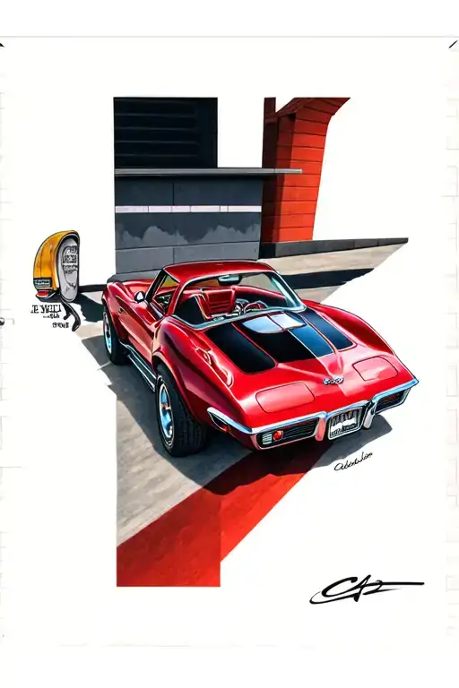 C3 Corvette Car