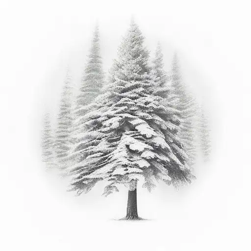 Slim Tree That Leads Into A Sleve