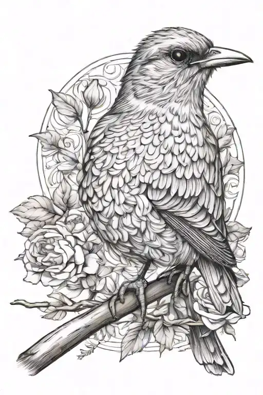 Bird For Collarbone Men