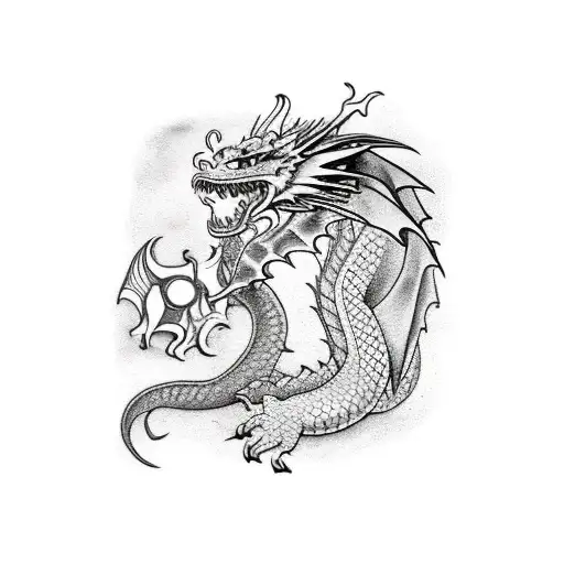 Dragon Wizard Castle Collage