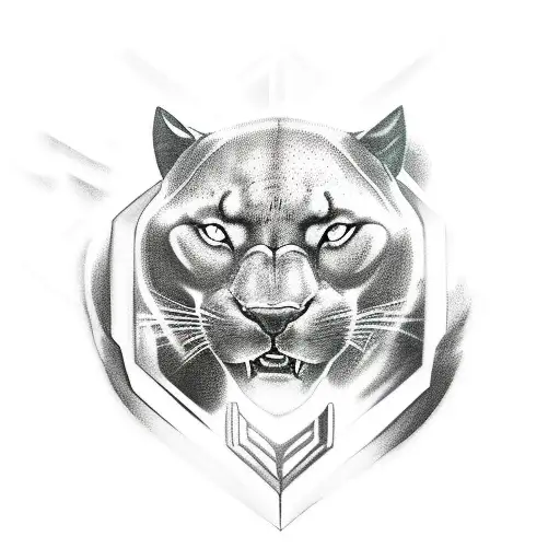 Black Panther As A Mozaique Of Other Animals