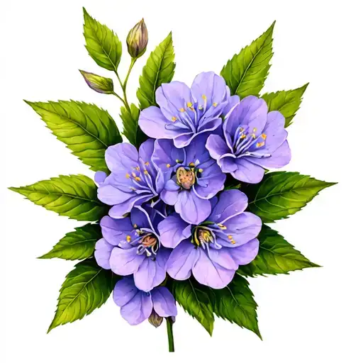 Idaho Syringa Flowers