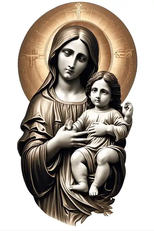 Virgin Mary With Child