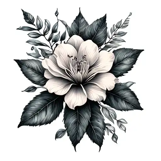 Dainty Spine Tattoo Nature And Beauty