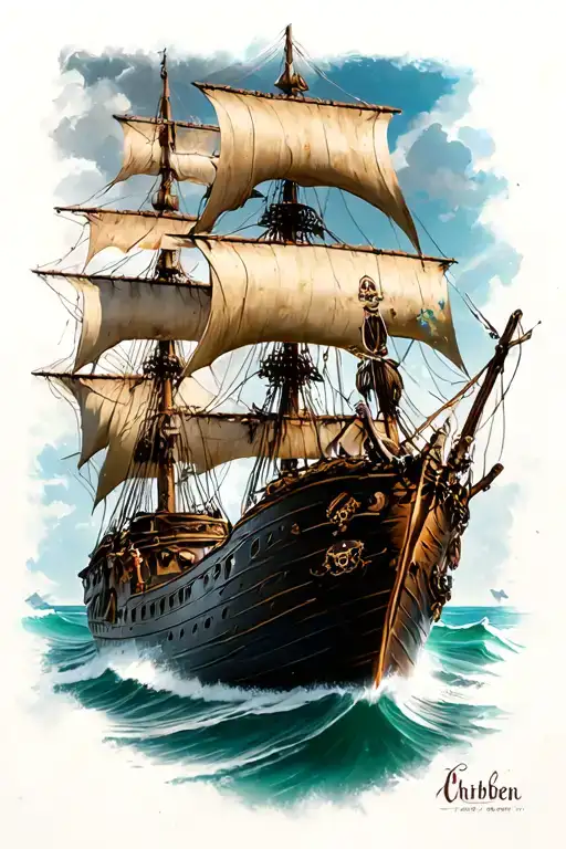 Pirates Of Caribbean Ship