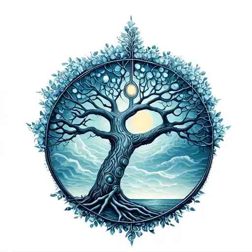 Egipt Mithology Tree Of Life