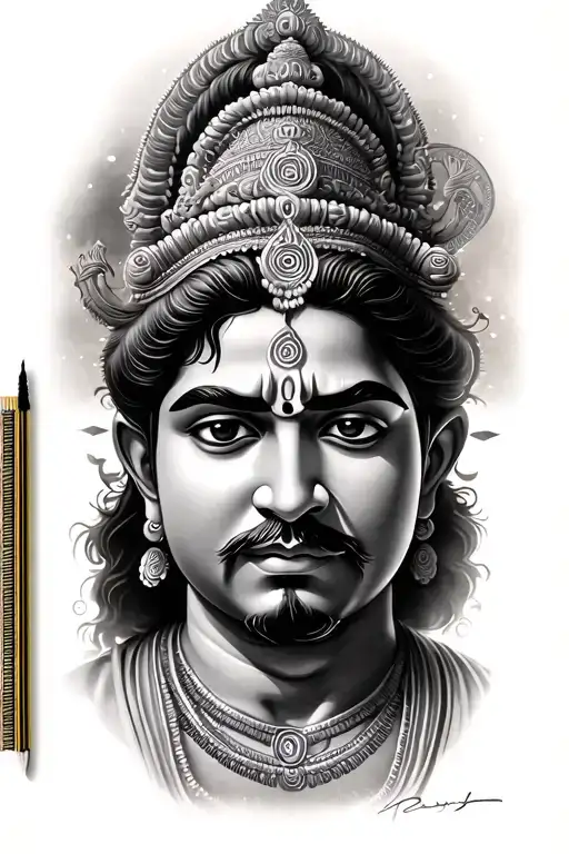 Mahadevan Thrishul And Hanuman Gada