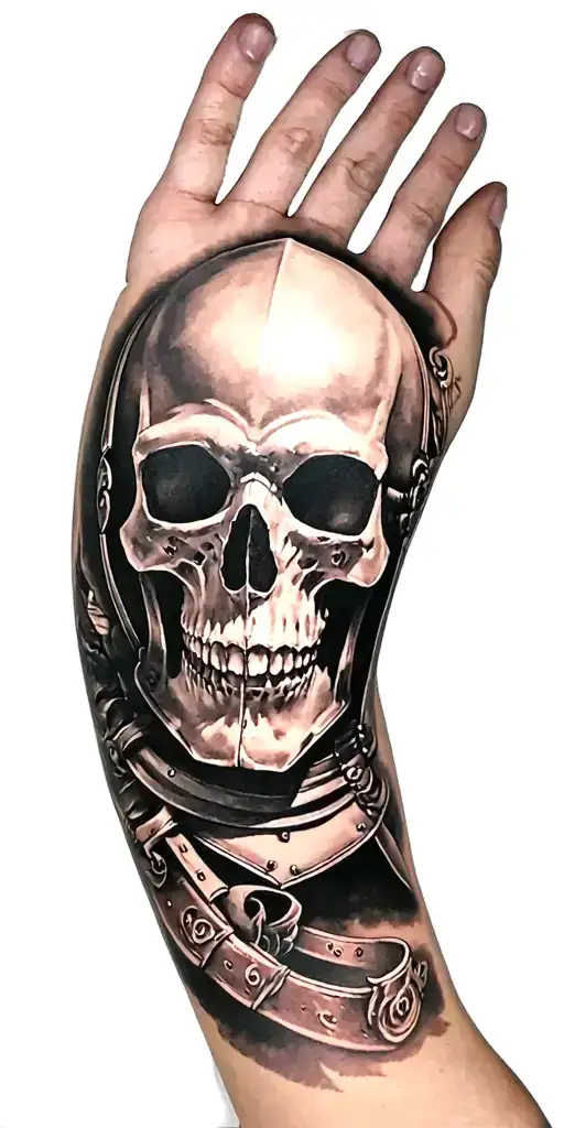 Knight And Skulls Theme Sleeve