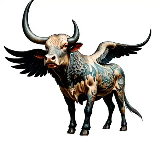 Winged Bull
