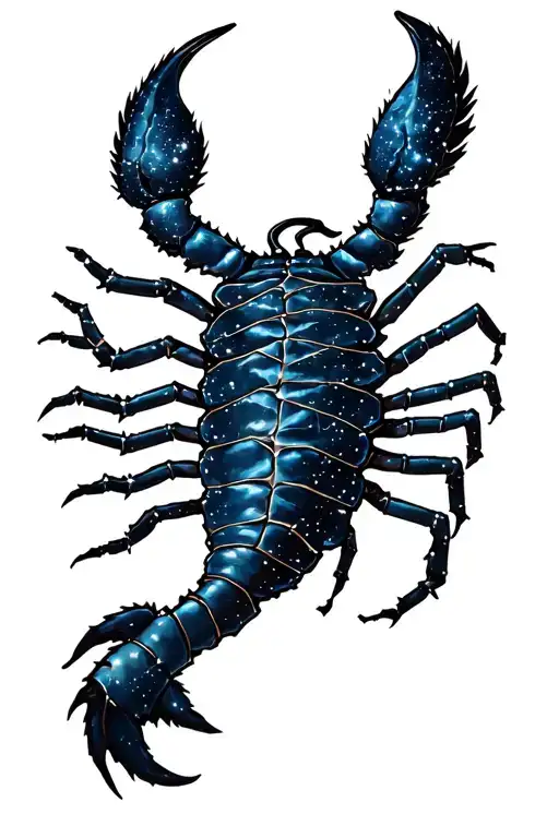 Scorpio Constellation Map