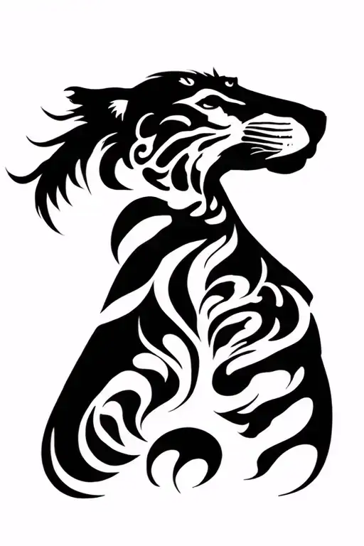 Animal Silhouettes Forming