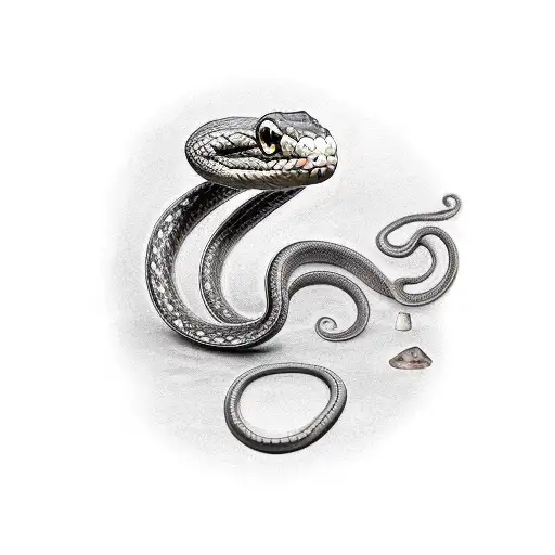 Snake With Earth Elements