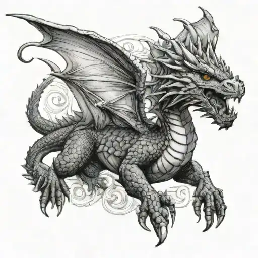 Dragon Flying
