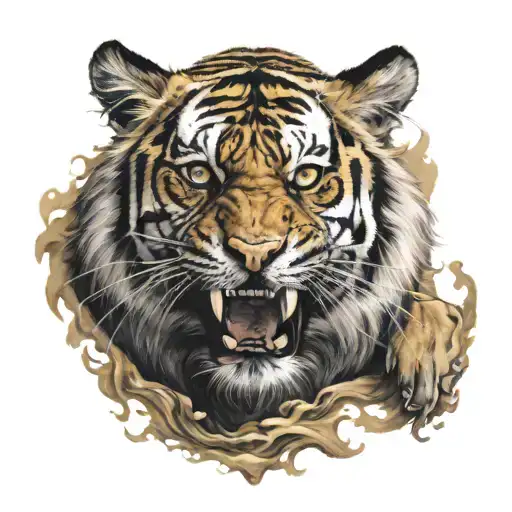 Tiger Fighting