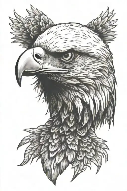 Eagle Head Profile Holding