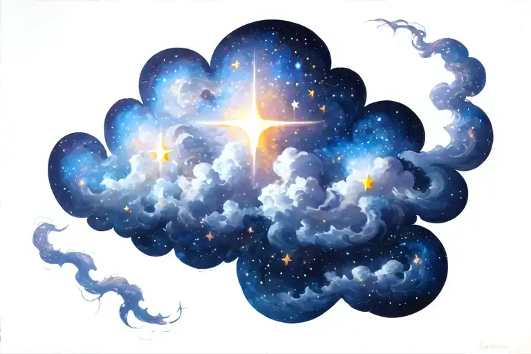 Cloud With Stars