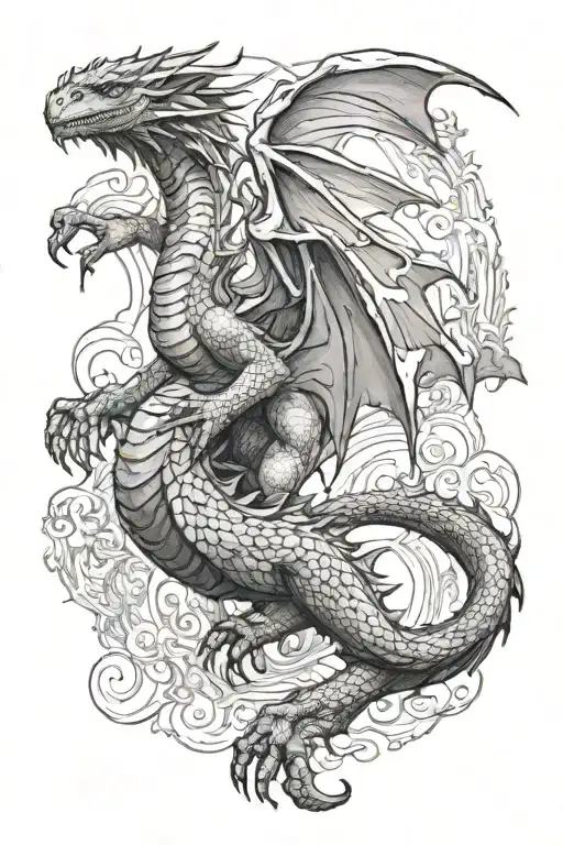 Dragon Flying