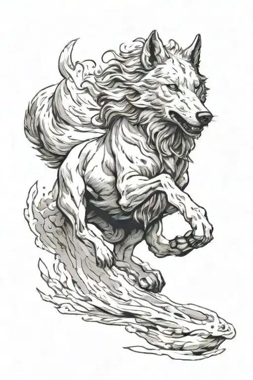 Wolf Witch Bread Libra Horse Running