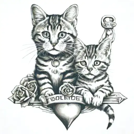 Police Rose Love Cross God Family Cat