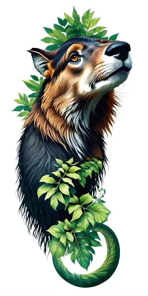 Forrestry Background With Animals