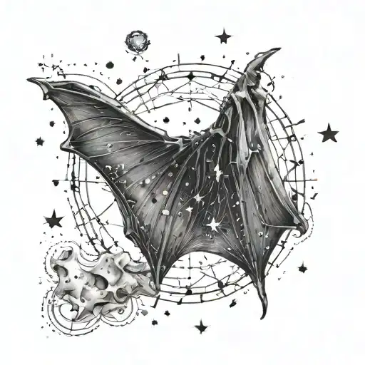 Bat Wing Bone Constellation