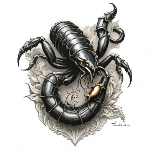 Scorpion Tattoo Sleeve